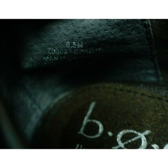 B.O.C. Ballerina flats Women size‎ 8.5 Brown Faux Leather quilted cap toe - Picture 10 of 10